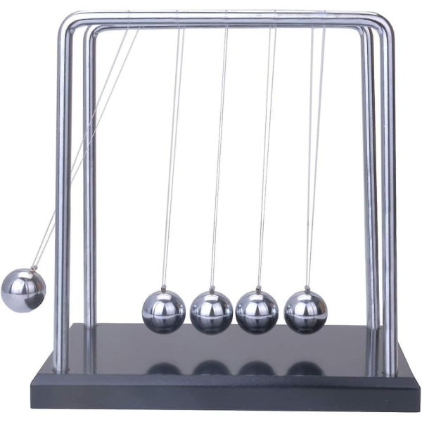 Newton Ball spil Pendulum Stort Newton Pendulum boldspil med base 18cm - Perfet