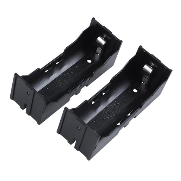 Plastikboks til 26650 Batterier, 10 stk., Sort - Perfet