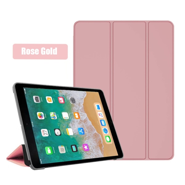 For iPad 9,7 tommer 2017 2018 5th 6th Gen A1822 A1823 A1893 A1954 Deksel for ipad Air 1/ 2 Deksel For ipad 6/5 2013 2014 Deksel iPad Pro 9.7 2016- Perfet iPad Pro 9.7 2016 Rose Gold