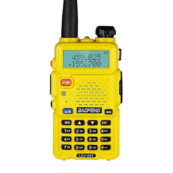 Uv5r Baofeng Kaksisuuntainen Radio 136-174/400-520mhz 1800mah Radiopuhelin Bf-uv5r Kannettava Ham Cb Radio Transceiver 5r 5 Värivaihtoehtoa-Perfet Yellow