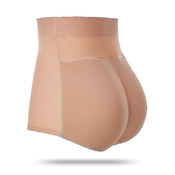 Polstrede push up trusser til kvinder, hofteløftende, kropsformende falsk numse - Perfet High-waist 189beige L