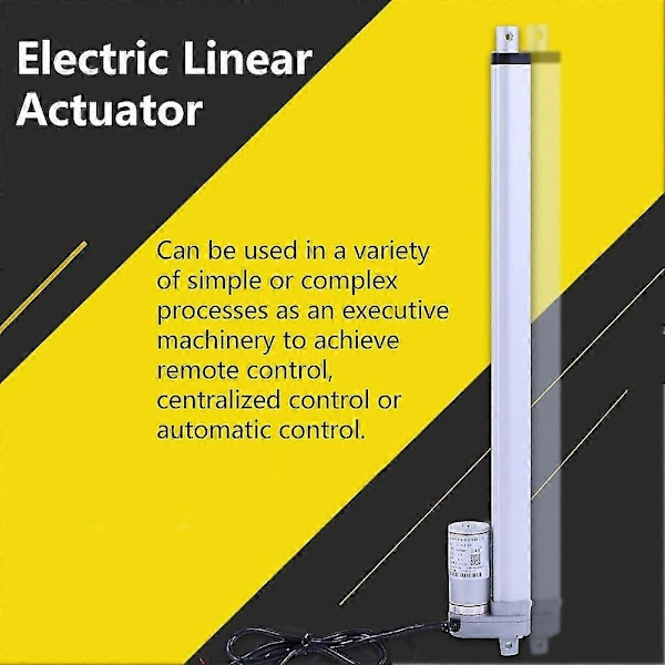 12V Yhteensopiva 1500N Iskunpituus 200-750mm Lineaarinen Toimilaite Nostin Sähkömoottorin Kiinnike-Perfet 450mm