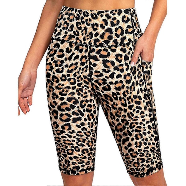 Sukellushortsit Naisille - Vähentää Hankausta, Kevyet, Pehmeät, Ihoystävälliset, Lyhyet Uimahousut Surffaukseen - Täydelliset Leopard Print XL