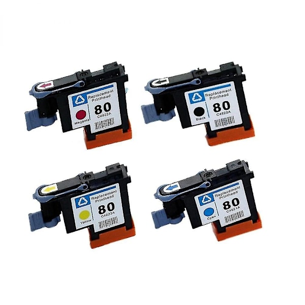 Tulostuspäät C4820a C4821a C4822a C4823a Hp 80 Designjet 1000 1050 1055 -Perfet C4821A