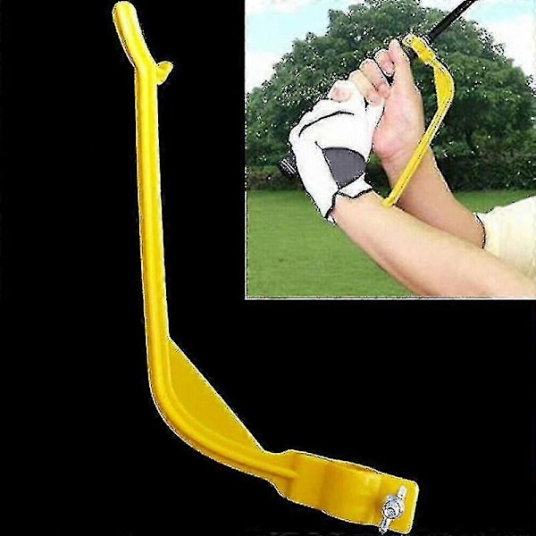 Golf Svingtränare Praktisk Guide Golfställning Korrigering Handleds Träning Hjälpmedel - Perfekt