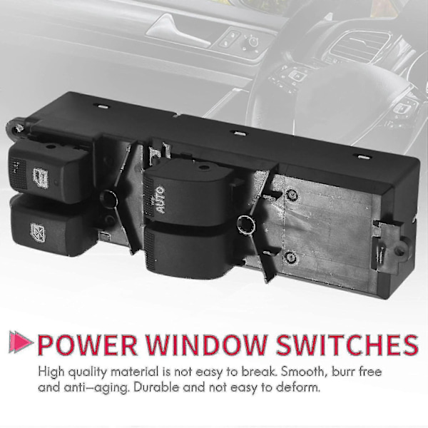 for Isuzu D-max Dmax 2011-2019 Elektrisk Vindusheis Hovedbryter - Perfekt