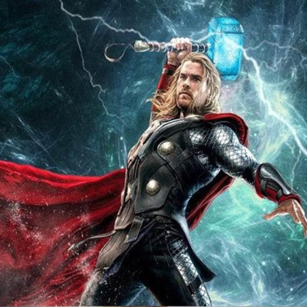 1st Wiitin Thor's Battle Hammer Fidget Hand Spinner Toy - Perfet Silver