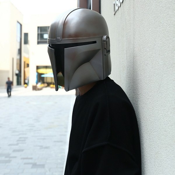 Movie Star Wars The Mandalorian Mask Cosplay-hjälmar PVC-masker - Perfet