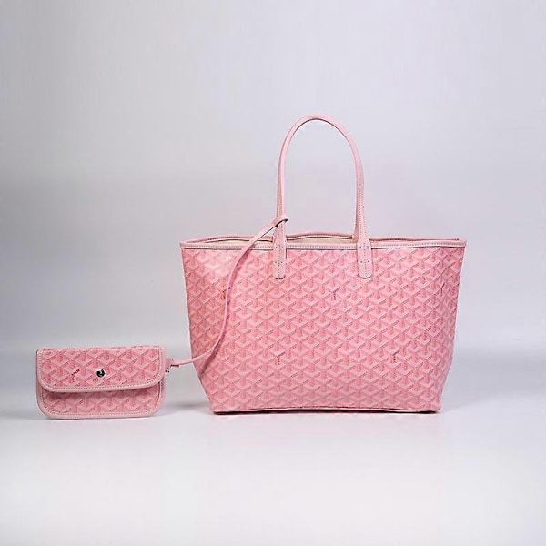 2025 Ny Väska Stor Kapacitet Tote Bag Mammaväska Handväska Presenter - Perfekt Pink L