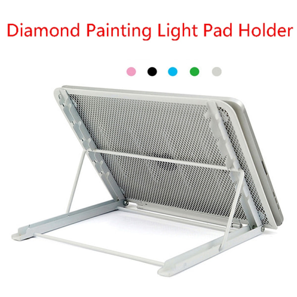 Fällbart stativ Diamond painting Light Pad Holder Tracing Ritning - Perfet Gray