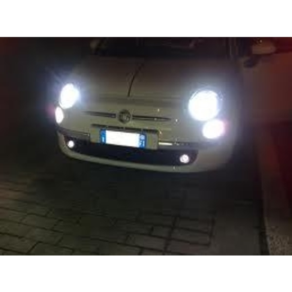 2STK Tåkelys H8 H11 Ledlys 6000K 1100 lumen 12v - Perfet silver