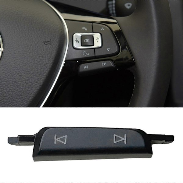 Kompatibel med Multifunksjon Elektronikk Rattbryter Knapp 5G0959442-Perfet Golf 7 Volume button