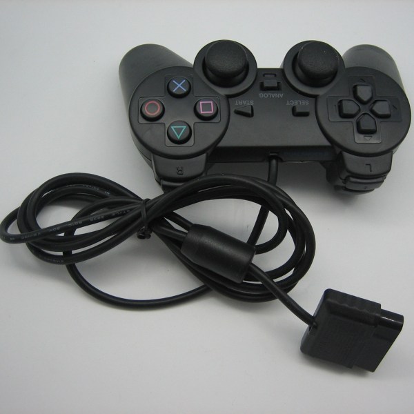 Wired spelkontroller Gamepad Joypad Original för PS2 /Playstat - Perfet