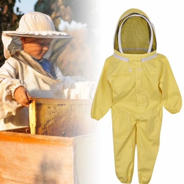 Yrke Barn Biodlingsdräkt Biodlare Skyddskläder Helkroppskläder - Perfet M