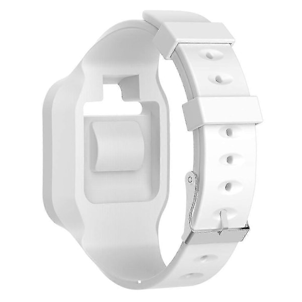Erstatningsrem i silikon, justerbar, for Golf Buddy Voice 2 GPS - Perfekt White
