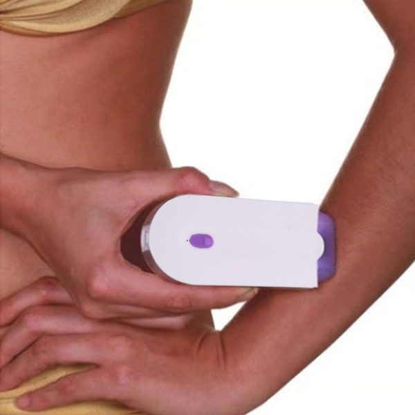 nsight for kvinner Ben Smertefritt hårfjerningssett Touch Epilator USB - Perfet A