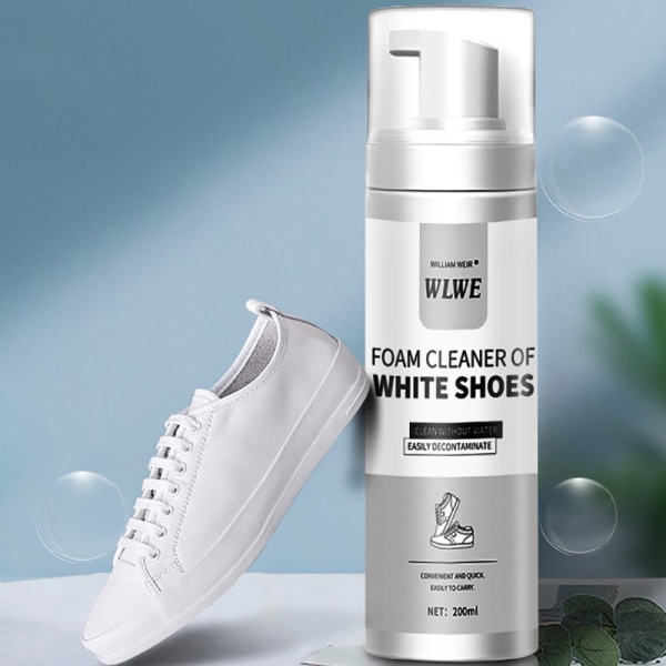 200ml Shoe Whitener Clearing Foam White Shoes Cleaner - Perfet