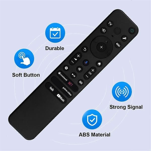 RMF-TX811U Stemmefjernkontroll Kompatibel med Smart TV Fjernkontroll - Perfekt