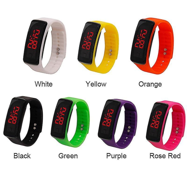 Herr Dam Digital Armbandsur Led Armband Silikonband - Perfet