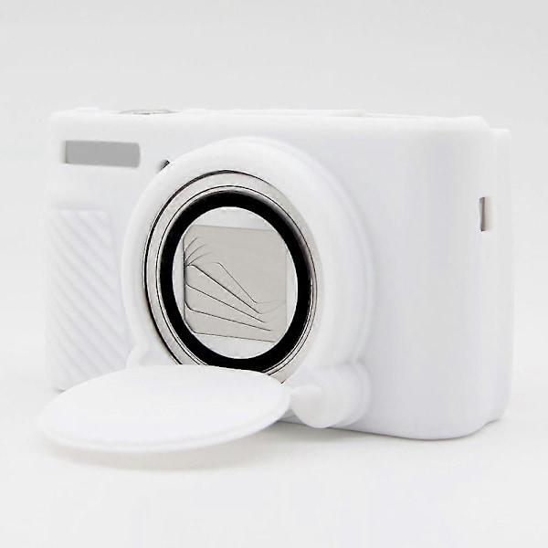 Kameraskydd i silikon för Canon SX740 HS/ SX730 HS - Anti-repor, Perfekt White