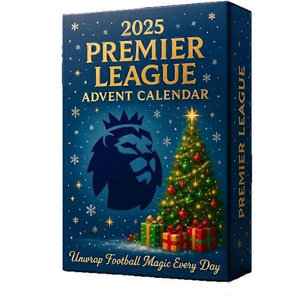 Premier League dekorationer til julekalender