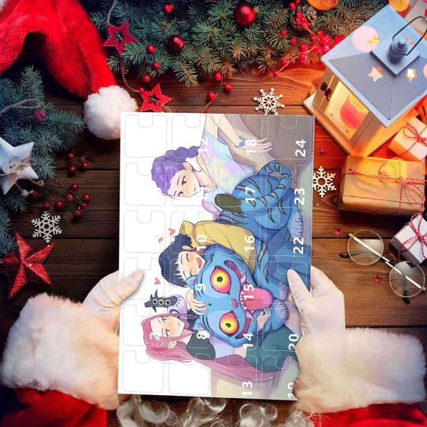 Demon Hunter Akryl Adventskalender Set - En 24-dagars för fans och barn. 5