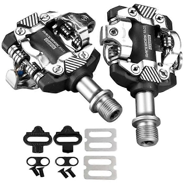 MTB-polkimet DEORE XT PD-M8000 M8020 Itselukittuvat SPD-polkimet MTB-komponentit Yhteensopiva Polkupyöräkilpailujen Maastopyörän Osien Kanssa - Täydellinen YINGTE M8100 black