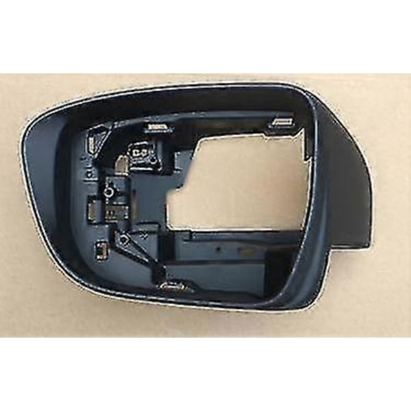 Vänster Höger Uppvärmd Spegelglasram Spegelkåpa Blinkers Ljus Kompatibel med Nissan Qashqai X-trail Murano Rogue Pathfinder 2014-2020-Perfet Frame Left