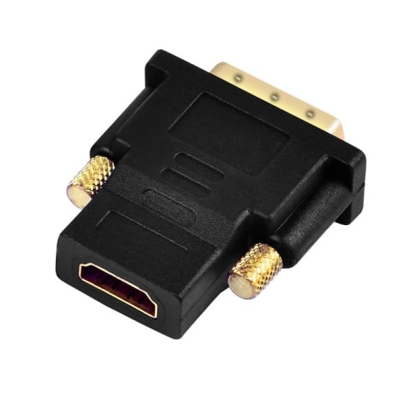 DVI-D til HDMI-adapter Svart - Perfet