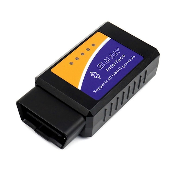 Bluetooth ELM327 OBD2 Skanner V1.5 - Bil Diagnostisk verktøy for Android /IOS, Les/Slett Koder, Sanntidsdata, Støtter Alle OBDII Protokoller-Perfekt
