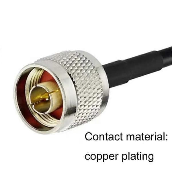 N Hann til N Hann RG58 Koaksial Adapterkabel, Kabellengde: 10m-Perfekt