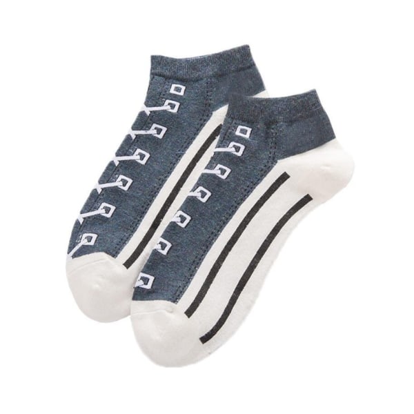 5x Unisex korte sokker - Perfet multicolor one size