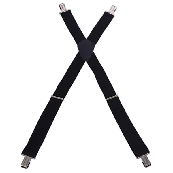 Mænds seler med stærke metalclips Heavy Duty seler til mænd 50 mm 2 tommer bred en størrelse passer til alle - perfekt