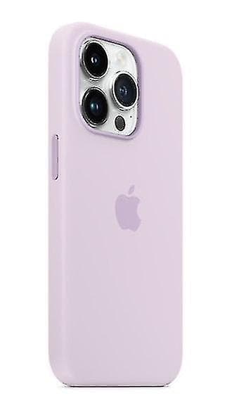 Silikone Telefon Cover Kompatibelt med Iphone 14pro-Perfekt Lilac