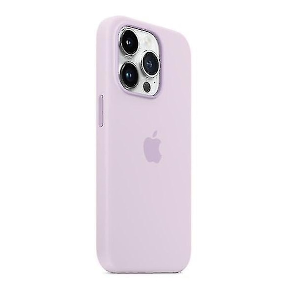 Silikonskal Kompatibelt med Iphone 14pro-Perfekt Lilac