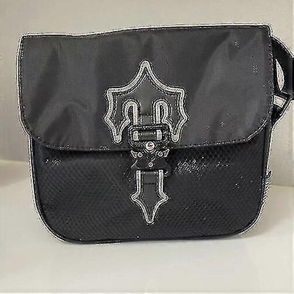Messenger-laukku Muodikkaat Ristiriimu Laukut Oxford-Kangas Hip Hop Laukku - Täydellinen black reflective