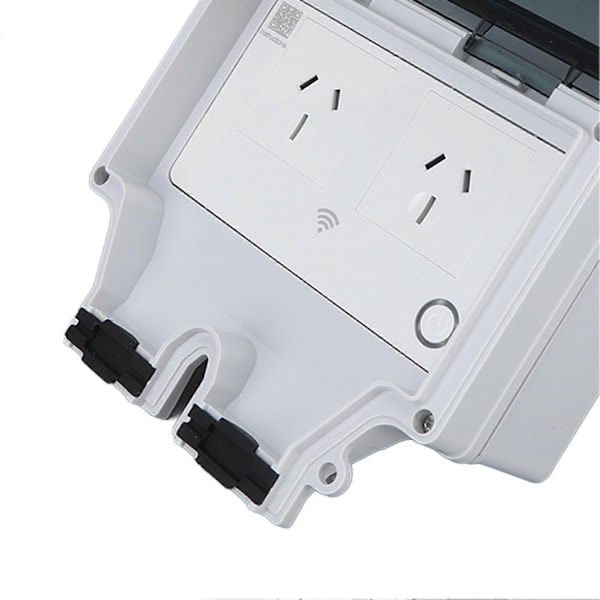 Udendørs Vandafvisende WiFi Smart Strømstikkontakt - 15A AU Stik, IP66, APP Kontrol-Perfekt