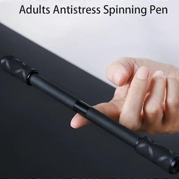 Kreativ Spindende Pen Fidget Spinner Roterende legetøj Voksne Antistress Anti-slip Hånd Spinner legetøj til Børn Julegaver-Perfekt Red