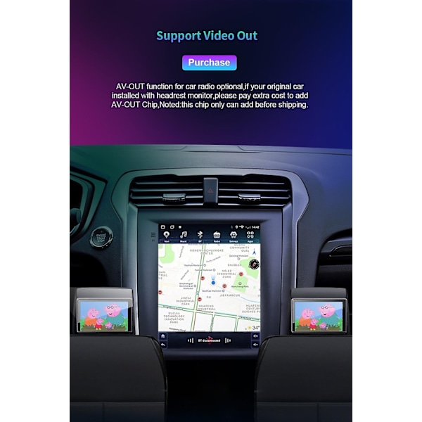 til Kia Sorento 2 II XM 2012-2021 android Bilradio Multimedie Stereo Autoradio Afspiller Navigation-Perfet