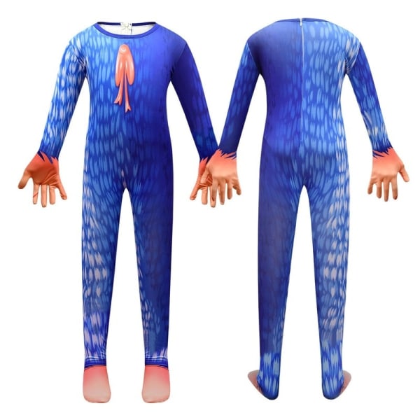 2022 Ny Huggy Wuggy-kostyme Poppy Playtime Tight Suit - perfekt BLUE 130