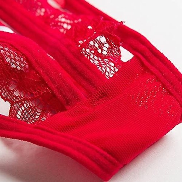 Perfekta sexiga trosor för kvinnor, trosor med spets G-string för kvinnor Strings G Strings S-3xl - Perfet M