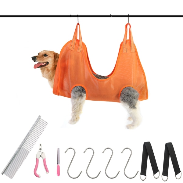 Pienen ja keskikokoisen kissan ja koiran riippumatto kynsien leikkaus turkiseläimille - Perfet orange s