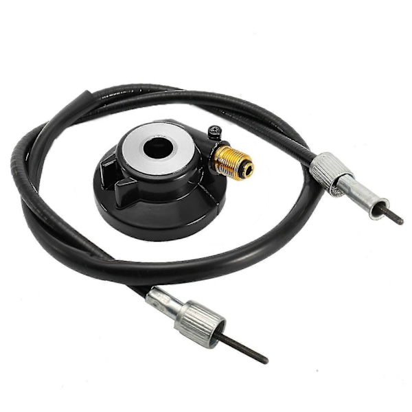 Kompatibel med GY6 50cc/150cc Scooter 12mm Hastighetsmätardrivväxel Kabel, Tålig PC+Aluminiumlegering-Perfekt