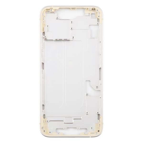 Kompatibel med iPhone 14 Mellanram Bezel Plate-Perfet Gold