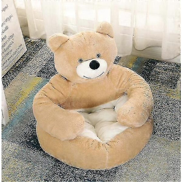 Karhunkokoinen Puoliavoin Lemmikkivuode Pehmeä Plussipehmuste Luistamaton Univuode Lemmikkieläimille-Perfet Khahi 46CM