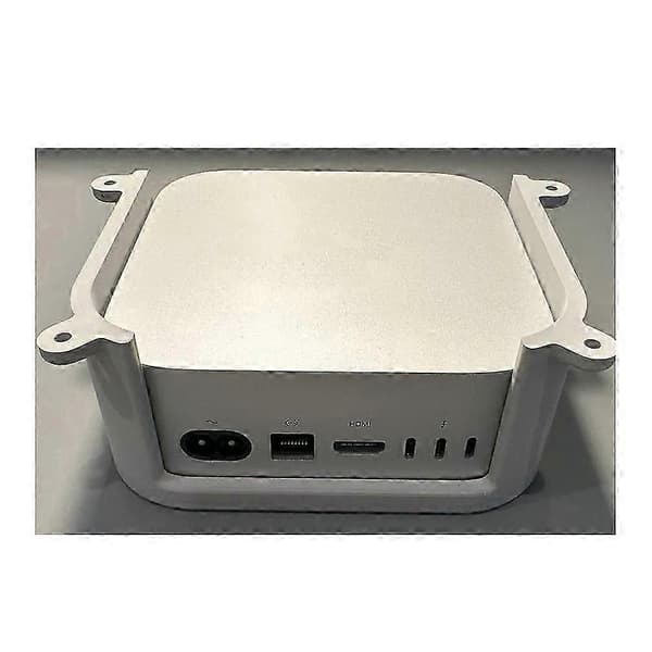 Kompatibel med 2024 Mac Mini Under Skrivebordstativ - Sikker M4/M4pro Holder-Perfekt