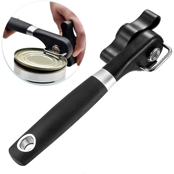 Stainless Steel Safety/Smooth Edge Can Opener & Bottle Opener - Perfet
