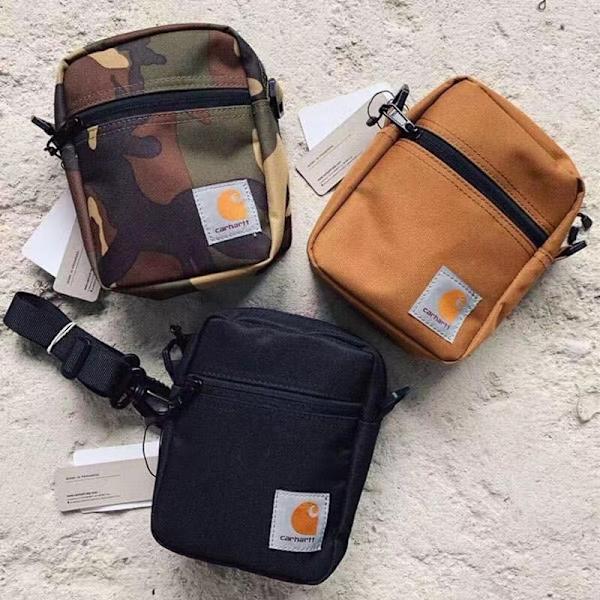 Herr Kvinnor Handväska Fyrkantig Mode Hip Hop Storage Axelväska M - Perfet Army green
