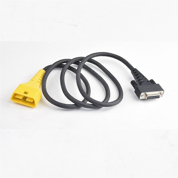 OBDII DB15 Honkontakt Kabel Kompatibel med Launch CR981 CR982 CR971 CR972 EV17 Huvudkabel SRS Reparationskabel 3-Rad-Perfekt