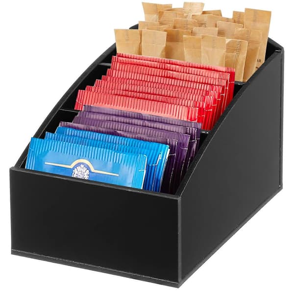 Kaffe- og te pose organizer, sikker materialeboks til hjemme- eller gæstfrihedsbrug - Perfekt